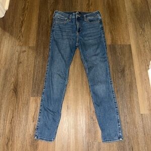 Hollister Blue Denim Skinny Jeans
